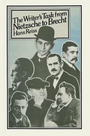 Cover of The Writer's Task from Nietzsche to Brecht