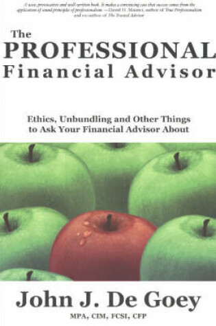 Cover of Professional Financial Advisor