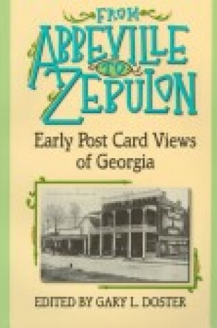 Cover of From Abbeville to Zebulon