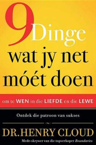 Cover of 9 Dinge Wat Jy Net Moet Doen