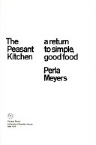 Cover of V651 Peasant Kitchen