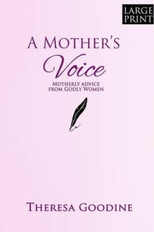 Cover of A Mother's Voice - LARGE PRINT