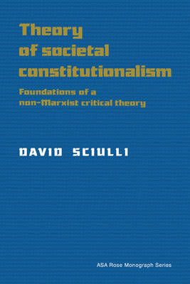 Book cover for Theory of Societal Constitutionalism