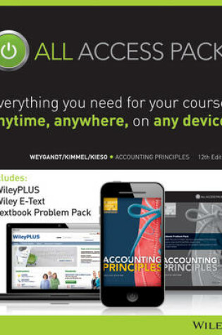 Cover of Accounting Principles 12e All Access Pack