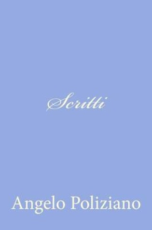 Cover of Scritti di Angelo Poliziano