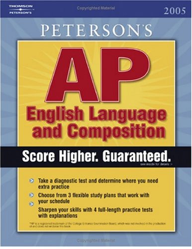 Cover of Peterson's AP English Language & Composition