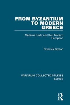 Cover of From Byzantium to Modern Greece