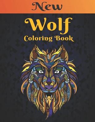 Book cover for Coloring Book Wolf