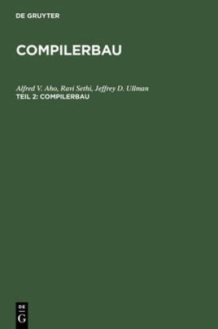 Cover of Compilerbau, Teil 2, Compilerbau