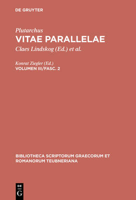 Book cover for Vitae Parallelae, Vol. III, F CB