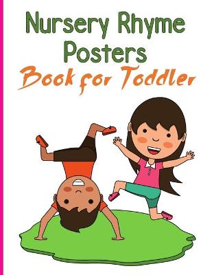 Book cover for Nursery Rhymes Posters Book for Toddler