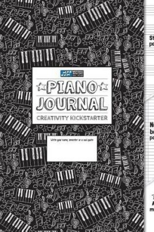 Cover of Piano Journal and Creativity Kickstarter (Black)