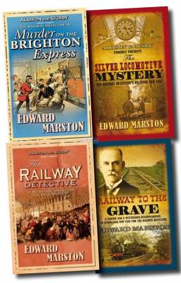 Book cover for Railway Detective Series Collection (silver Locomotive Mystery, Murder on the Brighton Express, Railway Detective, Etc.)