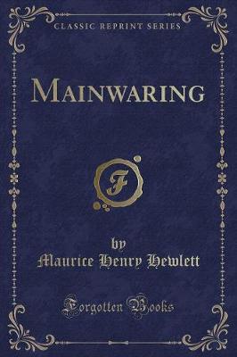 Book cover for Mainwaring (Classic Reprint)