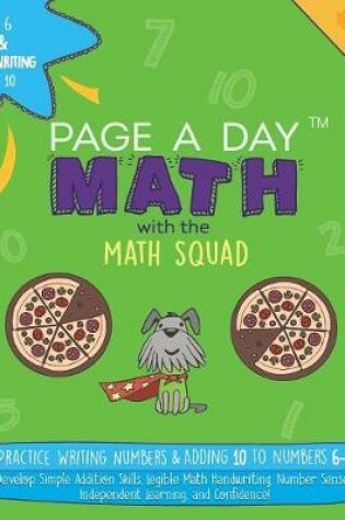 Cover of Page a Day Math Addition & Math Handwriting Book 10 Set 2