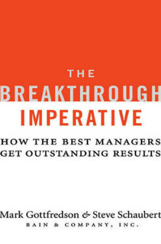 Cover of The Breakthrough Imperative