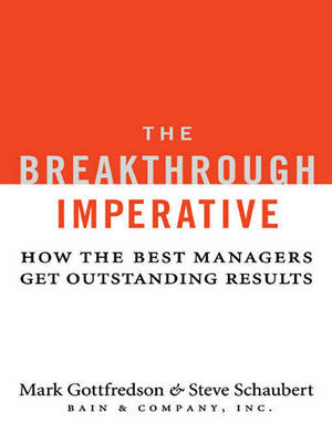 Book cover for The Breakthrough Imperative