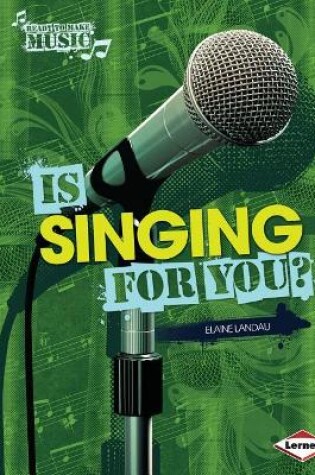 Cover of Is Singing for You?