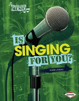 Book cover for Is Singing for You?