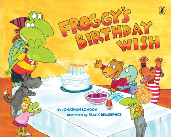 Book cover for Froggy's Birthday Wish