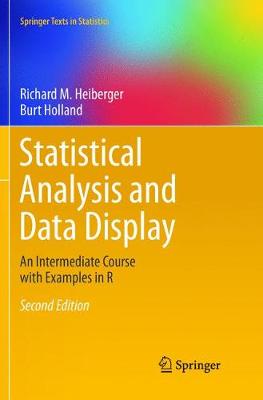 Cover of Statistical Analysis and Data Display