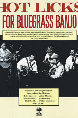 Cover of Hot Licks For Bluegrass Banjo