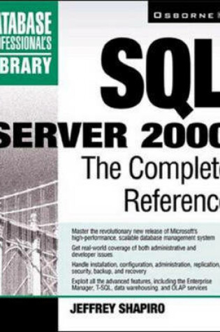 Cover of SQL Server 2000