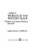 Book cover for And I Worked at the Writer's Trade