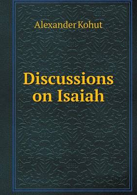 Book cover for Discussions on Isaiah