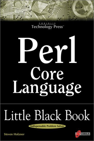 Book cover for Perl Core Language Little Black Book