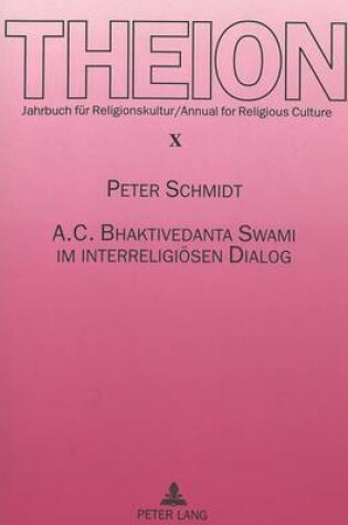 Cover of A. C. Bhaktivedanta Swami Im Interreligioesen Dialog