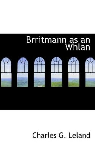 Cover of Brritmann as an Whlan