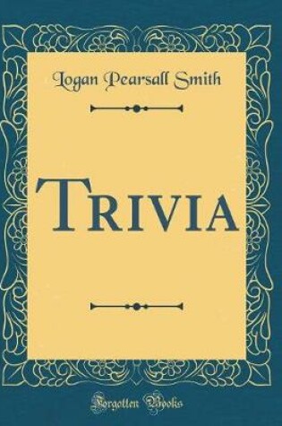 Cover of Trivia (Classic Reprint)