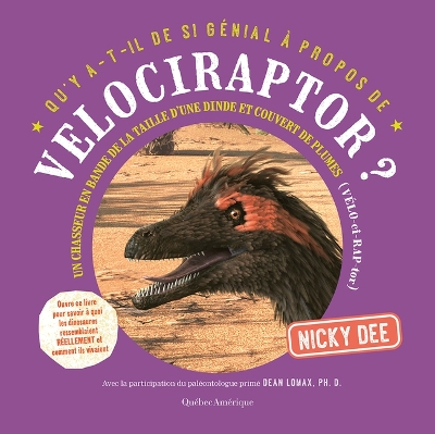 Cover of Qu'y A-T-Il de Si Génial À Propos de Velociraptor