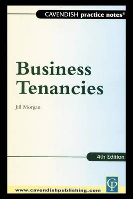 Book cover for Practice Notes on Business Tenancies