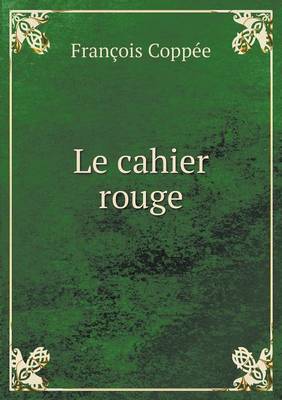 Book cover for Le cahier rouge