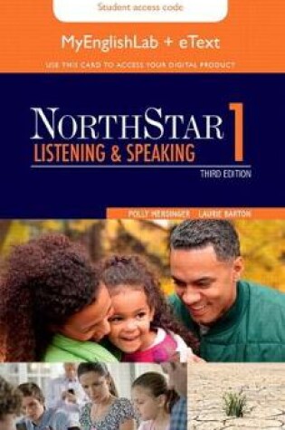 Cover of NorthStar Listening and Speaking 1 eText with MyLab English