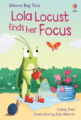 Book cover for Lola Locust finds her Focus