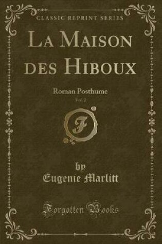 Cover of La Maison Des Hiboux, Vol. 2