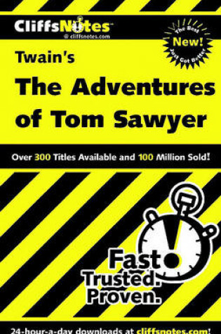 Cover of Cliffsnotes, Twain's the Adventures of Tom Sawyer
