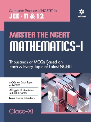 Book cover for Master The NCERT for JEE Mathematics - Vol.1