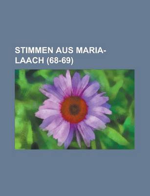 Book cover for Stimmen Aus Maria-Laach (68-69)