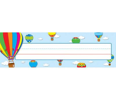 Book cover for Hot Air Balloons Nameplates