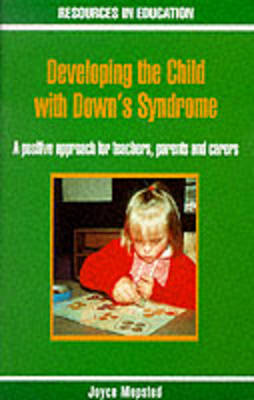 Book cover for Developing the Child with Down's Syndrome