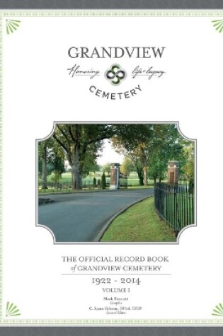 Cover of The Official Record Book of Grandview Cemetery