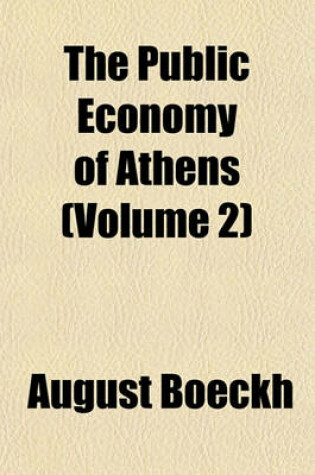 Cover of The Public Economy of Athens (Volume 2)