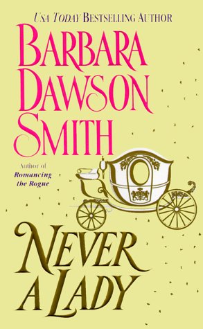 Book cover for Never a Lady