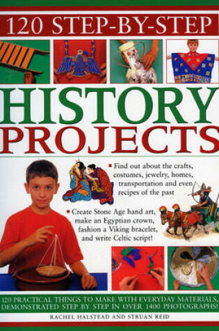 Cover of 120 Step-by-step History Projects