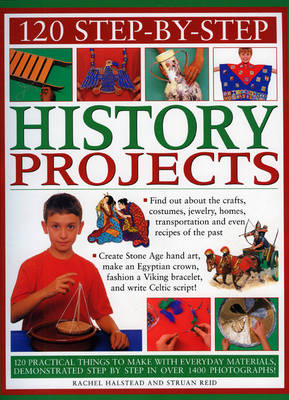 Book cover for 120 Step-by-step History Projects