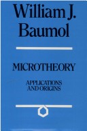 Book cover for Microtheory